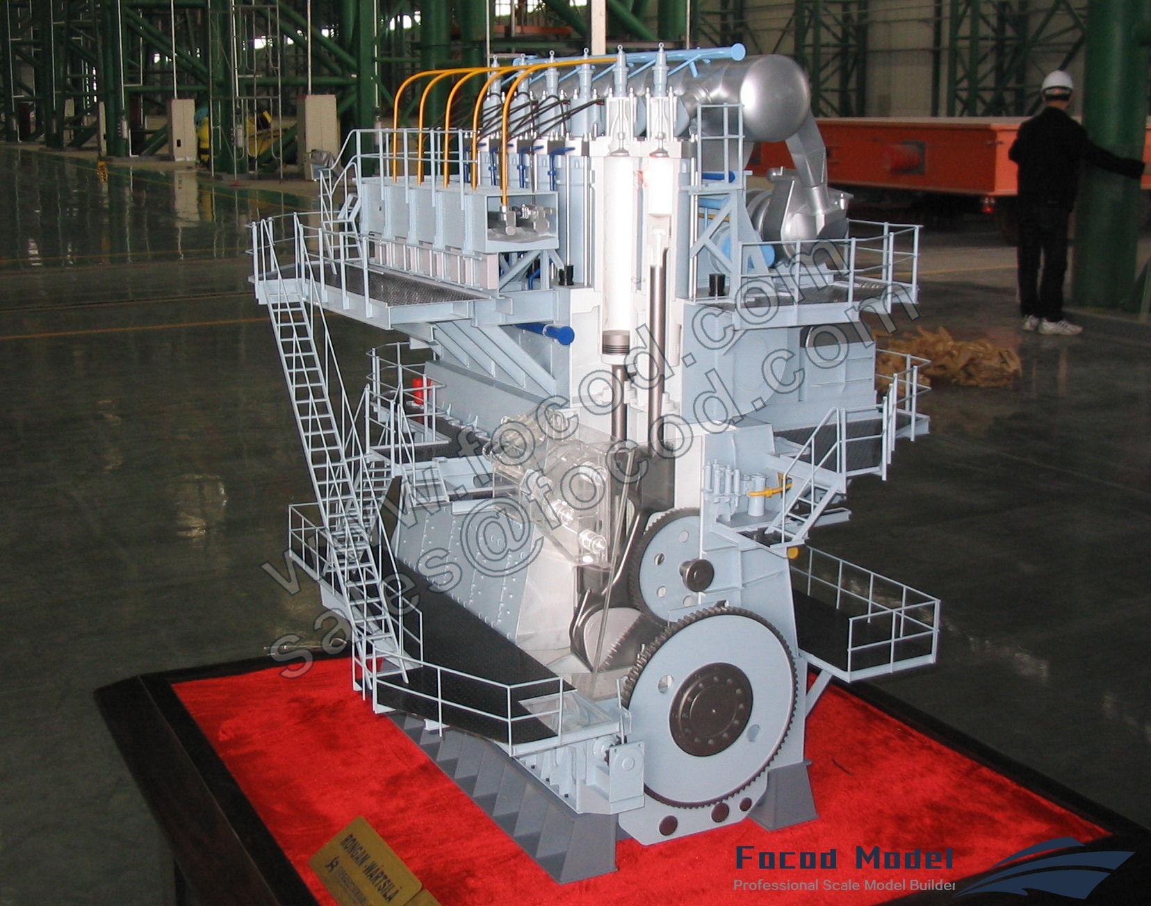 custom made model of Industrial Equipment